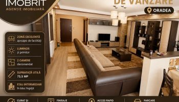 Apartament modern de vânzare, 2 camere, bloc nou, Nufarul/ Oradea! 